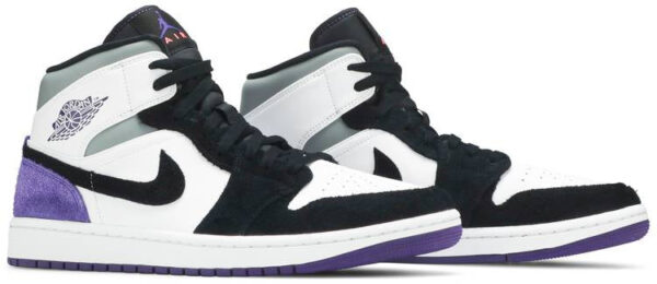 Jordan 1 Mid SE Purple 852542-105 - Arviolet photo 3