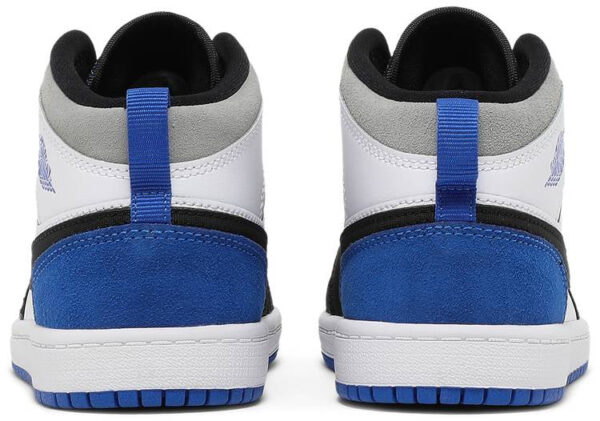 Jordan 1 Mid SE White Black Royal (PS) BQ6932-102 - Arviolet photo 4