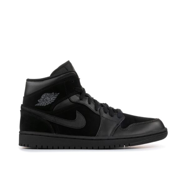 Jordan 1 Mid Triple Black (2018) 554724-050 - Arviolet photo 1