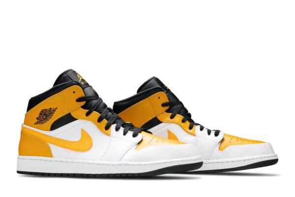 Jordan 1 Mid University Gold 554724-170 - Arviolet photo 8