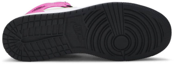 Jordan 1 Mid White Black Cyber Pink (GS) CZ9835-100 - Arviolet photo 5