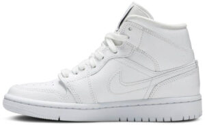 Jordan 1 Mid White Snakeskin (Women's) BQ6472-110 - Arviolet photo 2
