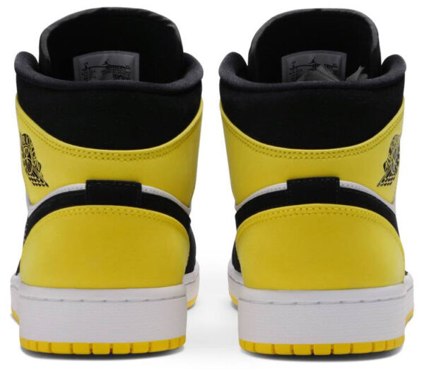 Jordan 1 Mid Yellow Toe Black 852542-071 - Arviolet photo 4