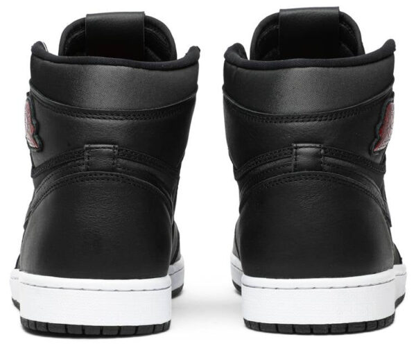Jordan 1 Retro High Black Satin Gym Red 555088-060 - Arviolet photo 4