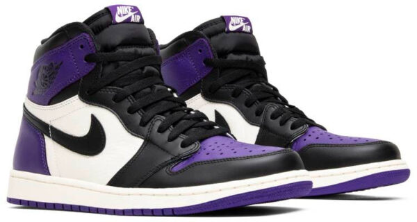 Jordan 1 Retro High Court Purple 555088-501 - Arviolet photo 3