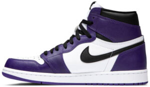 Jordan 1 Retro High Court Purple White 555088-500 - Arviolet photo 2