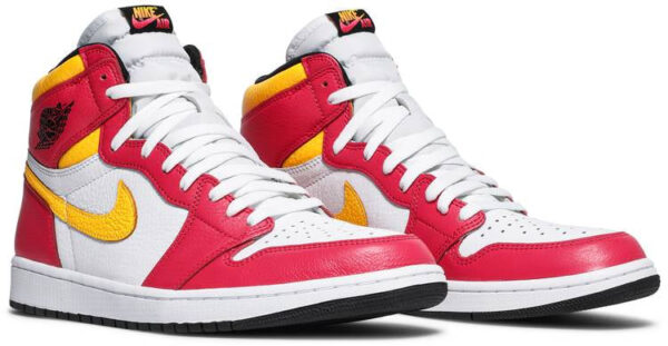 Jordan 1 Retro High OG Light Fusion Red 555088-603 - Arviolet photo 5