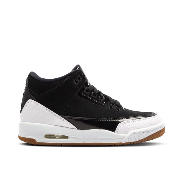 Jordan 3 Retro Black White Gum (GS) 441140-022 - Arviolet photo 1