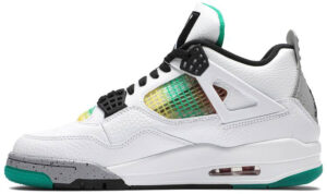 Jordan 4 Retro Lucid Green Rasta (Women's) AQ9129-100 - Arviolet photo 2