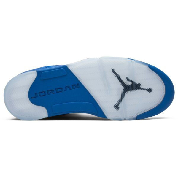 Jordan 5 Retro Blue Suede 136027-401 - Arviolet photo 4