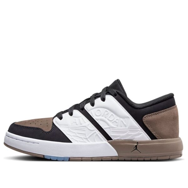 Jordan Nu Retro 1 Low White Palomino Black (GS) FB4412-102 - Arviolet photo 2