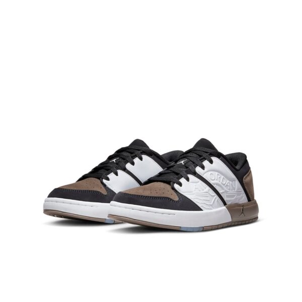 Jordan Nu Retro 1 Low White Palomino Black (GS) FB4412-102 - Arviolet photo 4