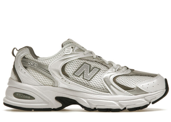 New Balance 530 White Silver Metallic MR530AD - Arviolet photo 1