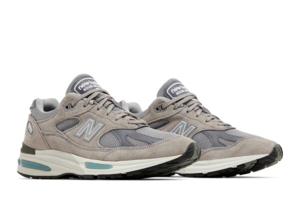 New Balance 991v2 MiUK Rock Ridge Grey U991GL2 - Arviolet photo 8