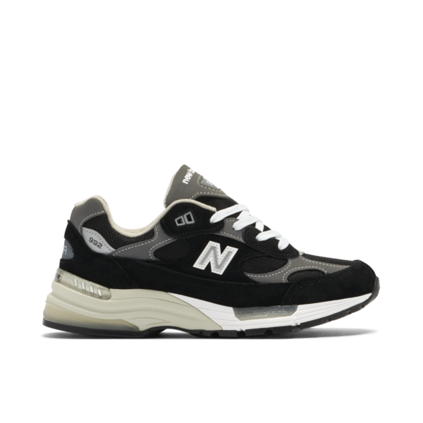 New Balance 992 Black Grey Suede M992EB - Arviolet photo 1