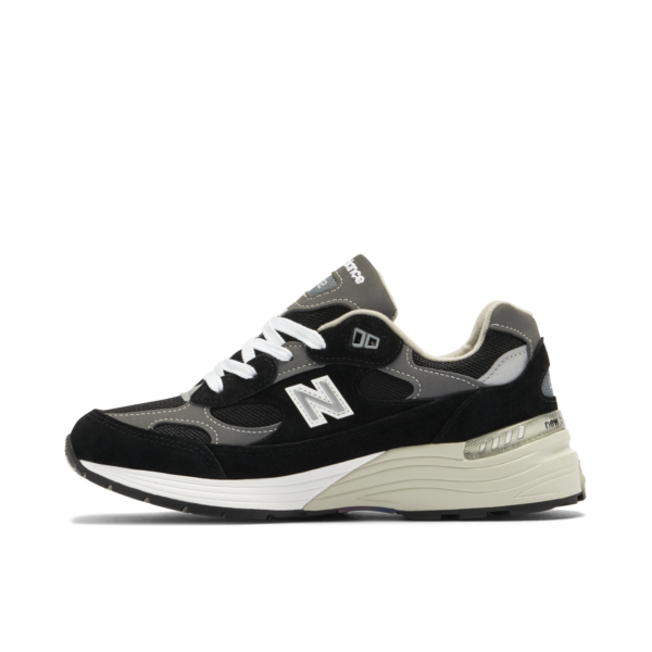 New Balance 992 Black Grey Suede M992EB - Arviolet photo 2