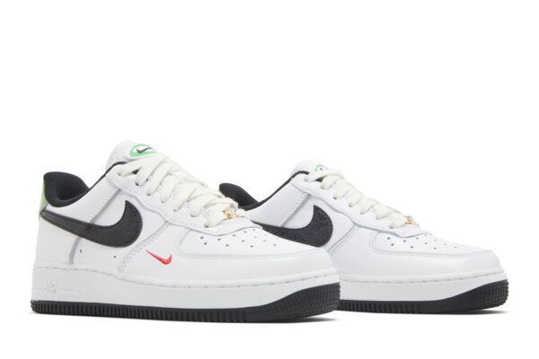 Nike Air Force 1 Low '07 Just Do It Snakeskin White Black (Women's) DV1492-101 - Arviolet photo 8