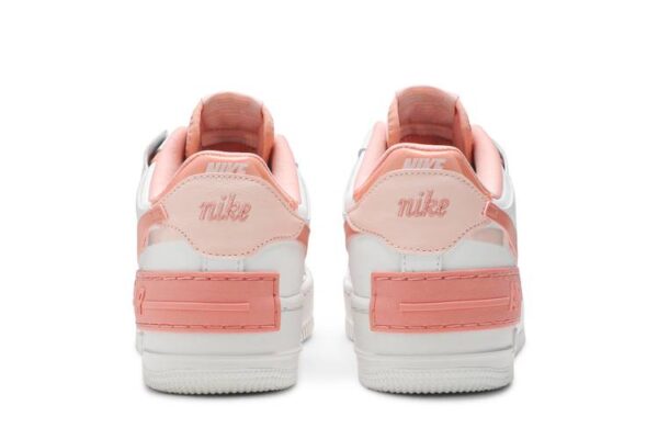 Nike Air Force 1 Low Shadow White Coral Pink (Women's) CJ1641-101 - Arviolet photo 6