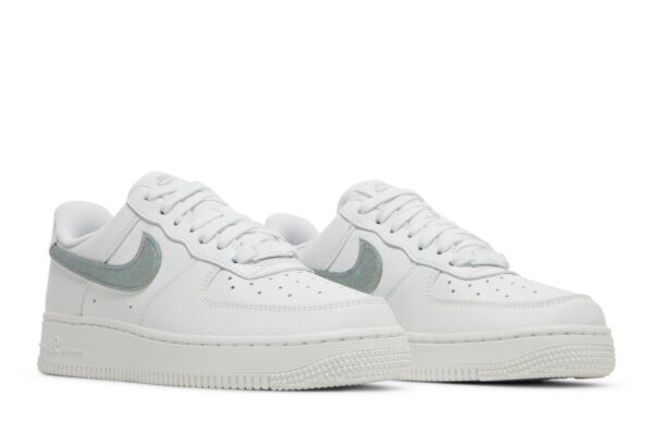 Nike Air Force 1 Low White Gold Glitter Swoosh (Women's) DH4407-101 - Arviolet photo 8
