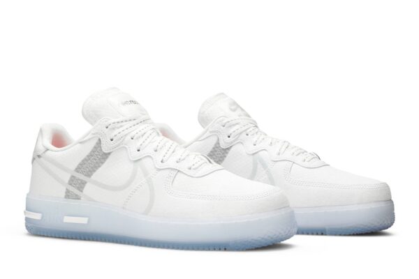 Nike Air Force 1 React White Light Bone CQ8879-100 - Arviolet photo 8