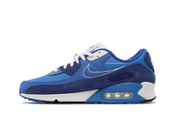 Nike Air Max 90 SE First Use Signal Blue DB0636-400 - Arviolet photo 3