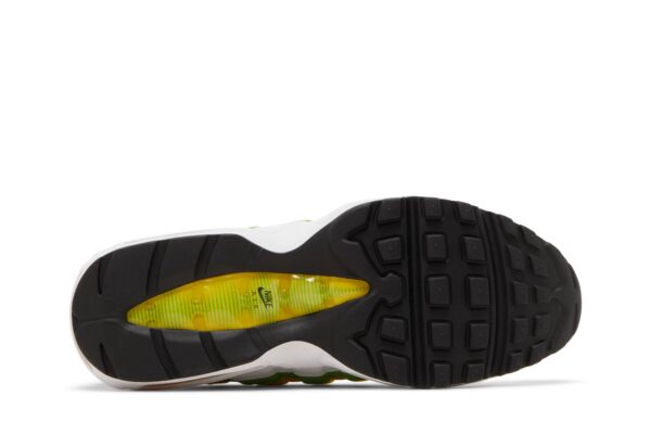 Nike Air Max 95 Essential White Green Apple Tour Yellow DQ3429-100 - Arviolet photo 4