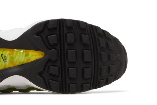 Nike Air Max 95 Essential White Green Apple Tour Yellow DQ3429-100 - Arviolet photo 5