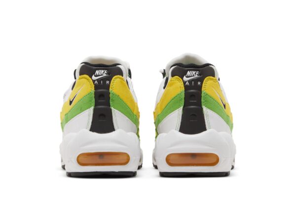 Nike Air Max 95 Essential White Green Apple Tour Yellow DQ3429-100 - Arviolet photo 6