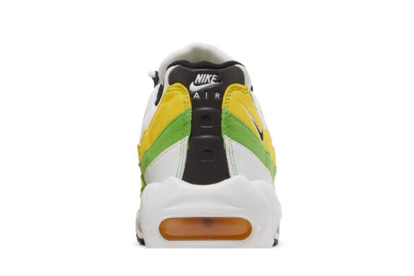 Nike Air Max 95 Essential White Green Apple Tour Yellow DQ3429-100 - Arviolet photo 7