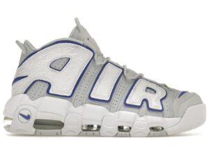 Nike Air More Uptempo Embossed White Royal Blue FD0669-100 - Arviolet photo 1