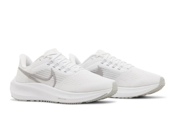 Nike Air Zoom Pegasus 39 White Pure Platinum (Women's) DH4072-100 - Arviolet photo 8