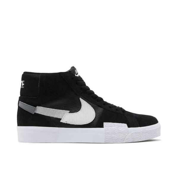 Nike Blazer Mid Mosaic Black Grey DA8854-001 - Arviolet photo 1