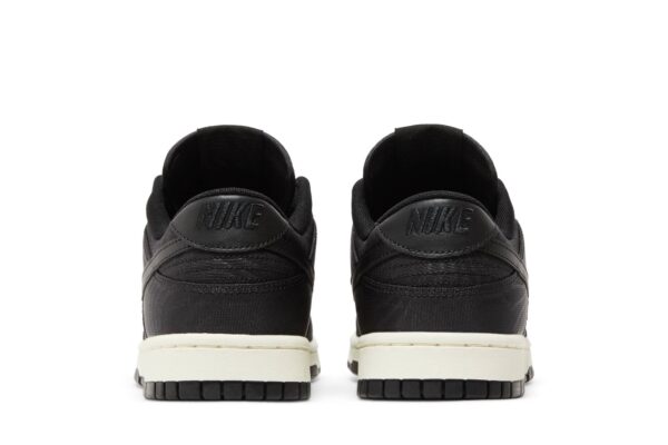 Nike Dunk Low Black Canvas DV7211-001 - Arviolet photo 6