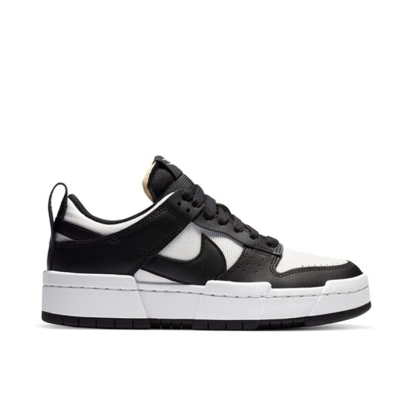 Nike Dunk Low Disrupt Black White (Women's) CK6654-102 - Arviolet photo 1