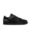 Nike Dunk Low Dover Street Market Triple Black Velvet DH2686-002 - Arviolet photo 1
