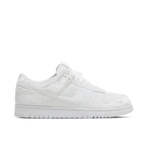 Nike Dunk Low Dover Street Market Triple White Velvet DH2686-100 - Arviolet photo 1