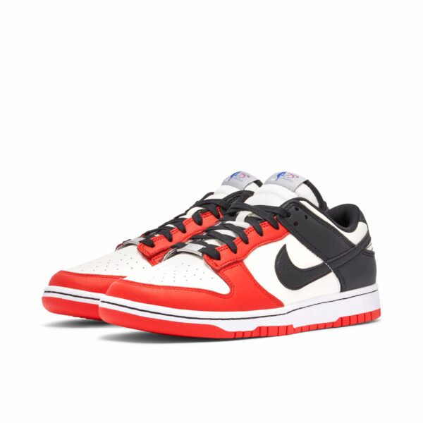 Nike Dunk Low EMB NBA 75th Anniversary Chicago DD3363-100 - Arviolet photo 4