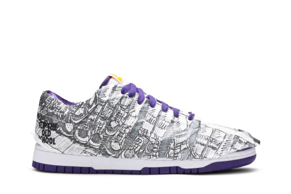 Nike Dunk Low Flip the Old School (Women's) DJ4636-100 - Arviolet photo 1