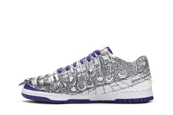 Nike Dunk Low Flip the Old School (Women's) DJ4636-100 - Arviolet photo 3