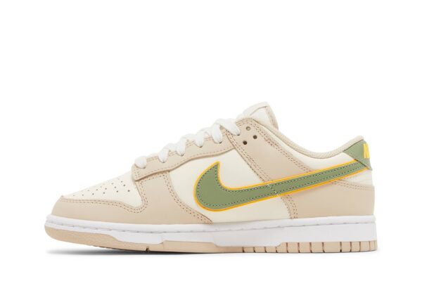Nike Dunk Low Pale Ivory Oil Green (Women's) FQ6869-131 - Arviolet photo 3
