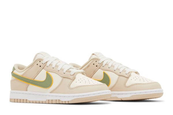 Nike Dunk Low Pale Ivory Oil Green (Women's) FQ6869-131 - Arviolet photo 8