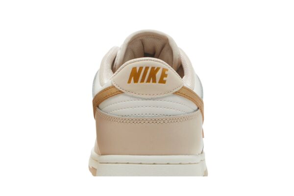 Nike Dunk Low Phantom Metallic Gold (Women's) DX5930-001 - Arviolet photo 7