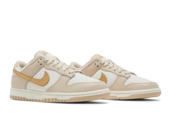Nike Dunk Low Phantom Metallic Gold (Women's) DX5930-001 - Arviolet photo 8