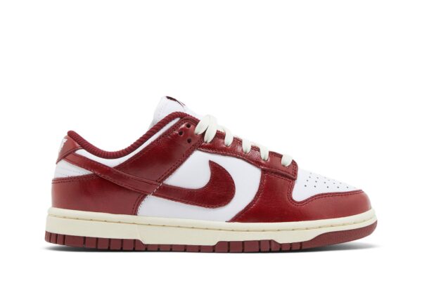 Nike Dunk Low PRM Vintage Team Red (Women's) FJ4555-100 - Arviolet photo 1