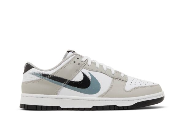 Nike Dunk Low Stencil Swoosh FD0661-100 - Arviolet photo 1