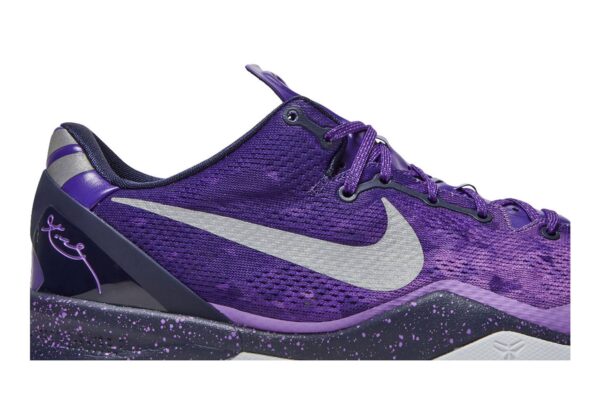 Nike Kobe 8 Playoffs Purple Platinum 555035-500 - Arviolet photo 2