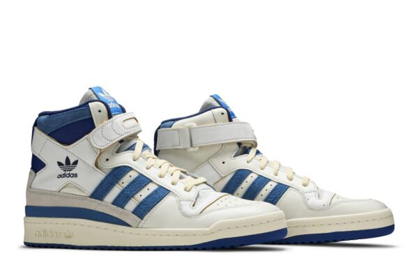 adidas Forum 84 White Blue FY7793 - Arviolet photo 8