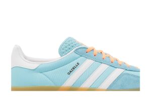 adidas Gazelle Indoor Preloved Blue White Gum HQ9017 - Arviolet photo 2