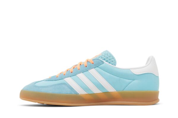 adidas Gazelle Indoor Preloved Blue White Gum HQ9017 - Arviolet photo 3