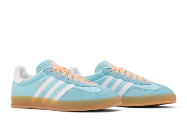 adidas Gazelle Indoor Preloved Blue White Gum HQ9017 - Arviolet photo 8